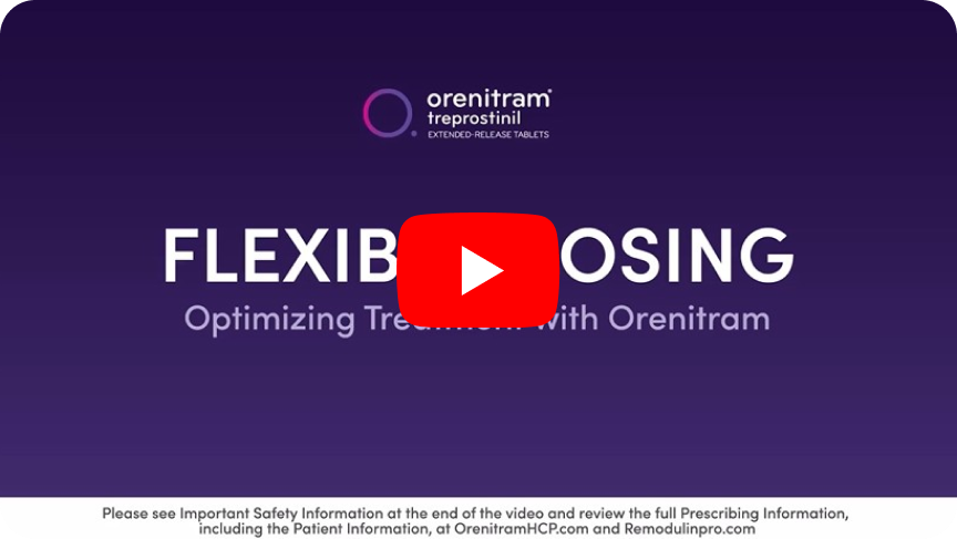 Orenitram dosing and AE management as a team video thumbnail