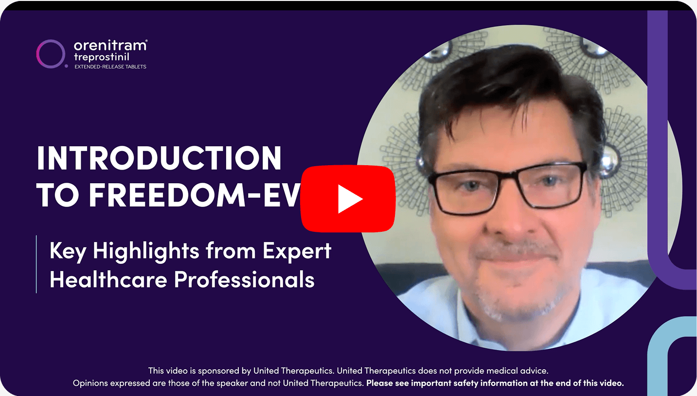 Introduction to Freedom-EV - key highlights from healtchare professionals